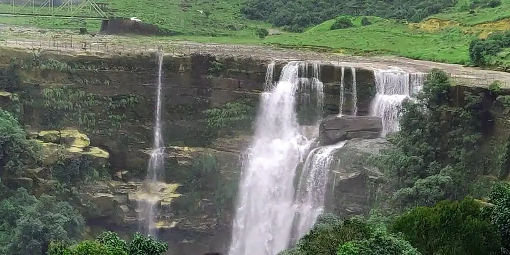 waterfalls in Meghalaya