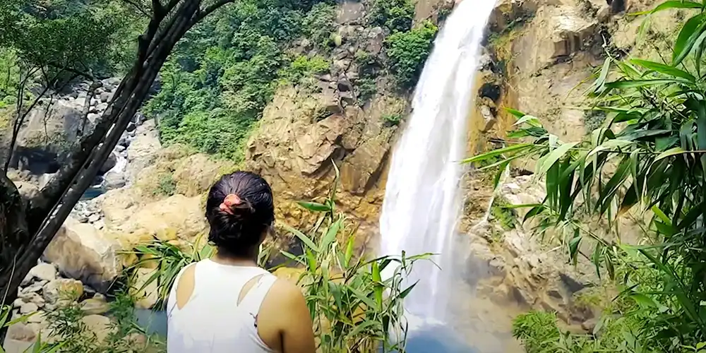 waterfalls in Meghalaya